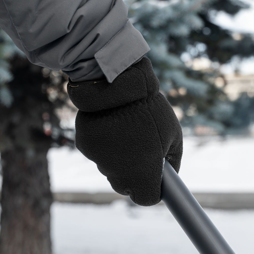 Перчатки универсальные, двойные, ПВХ нанесение, размер 8 Denzel (68095)