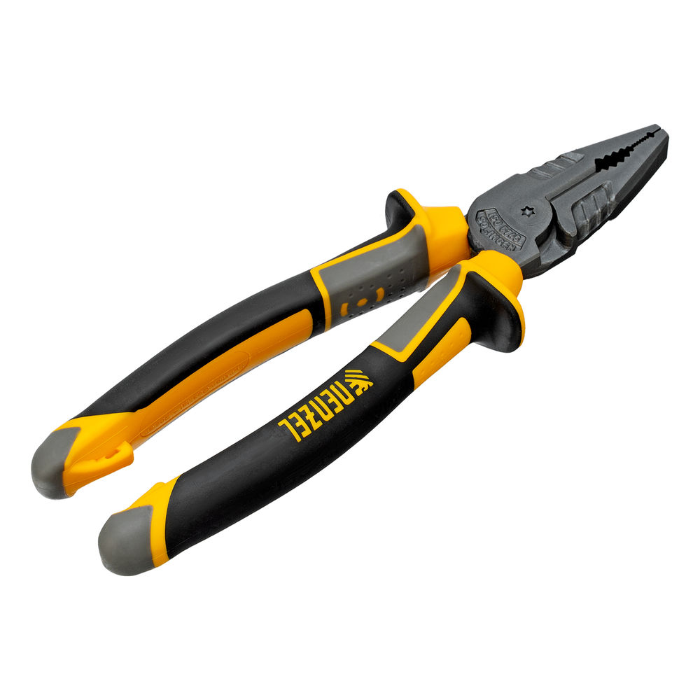 Плоскогубцы комбинированные 205 мм, трехкомпонентные рукоятки Denzel (17082)