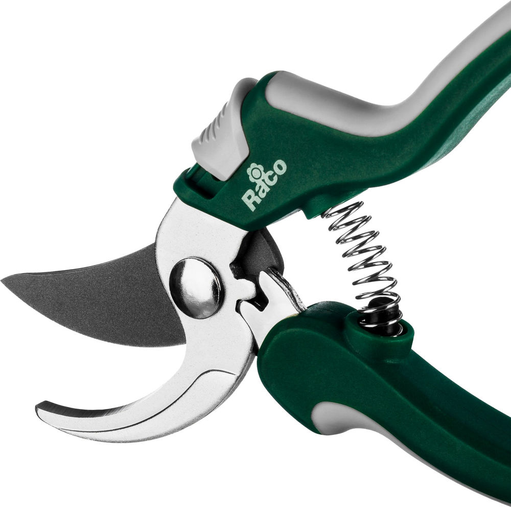 Плоскостной секатор CS181 210 мм, закаленная сталь, с двухкомпонентными рукоятками RACO 4206-53/CS181