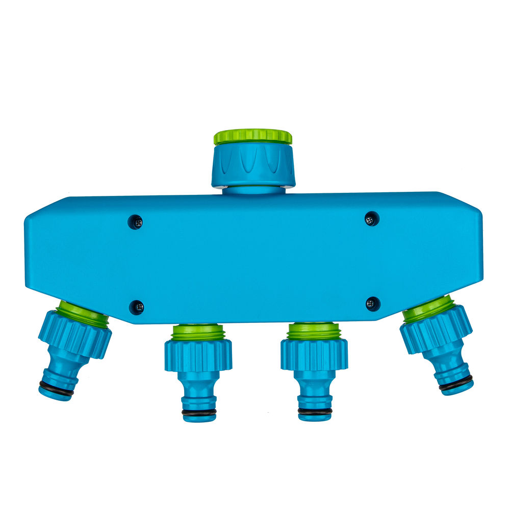 Разветвитель четырехканальный, пластиковый Palisad Luxe (65787)