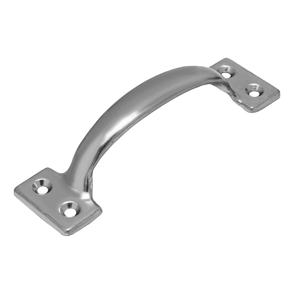 Ручка-скоба РС-120 цельнотянутая, цинк, 5 шт, (Металлист) (91594)