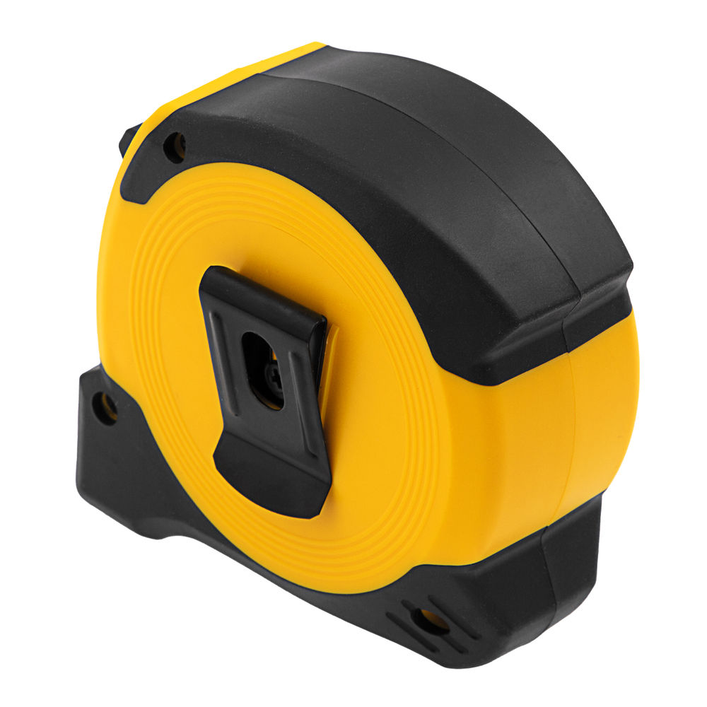 Рулетка 8м х 25мм, двухкомп. корпус, магнитный обрезиненный зацеп Denzel