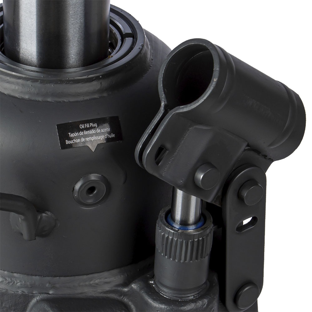 Домкрат бутылочный двухштоковый профессиональный 10 т, 125-225 мм RUNTEC RT-WJ10