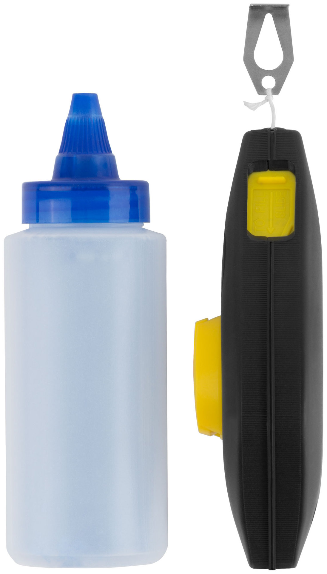 Шнур малярный отбойный, ABS пластиковый корпус 30 м + краска разметочная 125 гр. (04709)