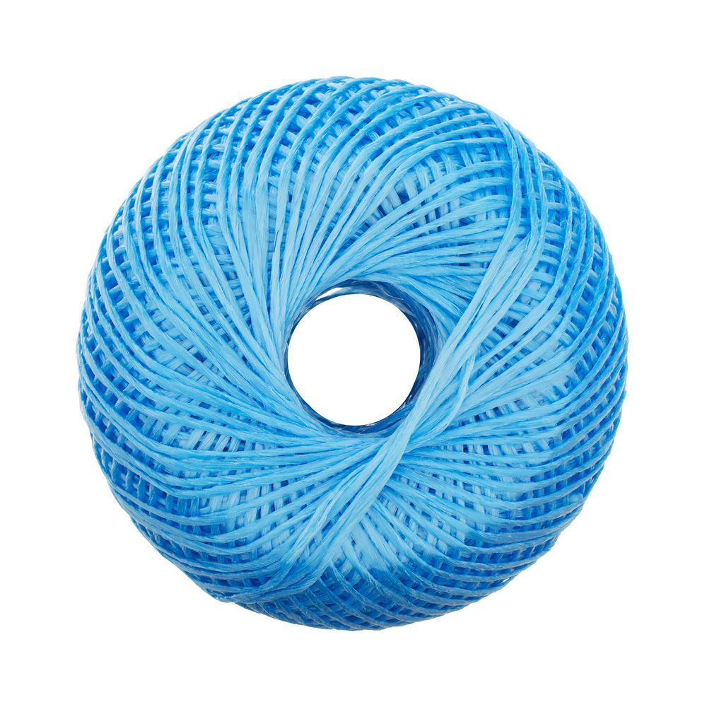 Шпагат полипропиленовый синий, 1.4 мм, L 500 м, Сибртех (93994)