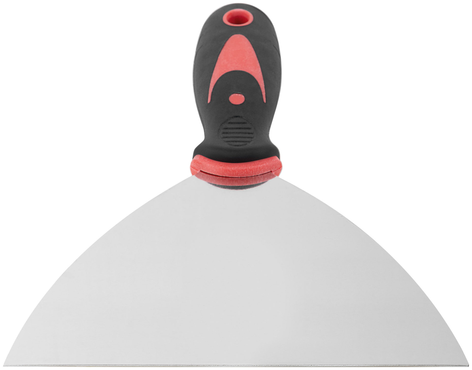 Шпатель, нерж.сталь, прорезиненная ручка 6 (150 мм) (06708)