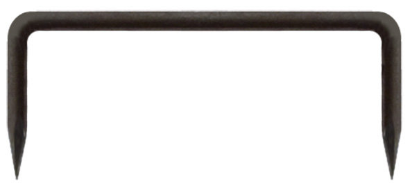 Скоба строительная круглая кованая 8/350/60 (31086)