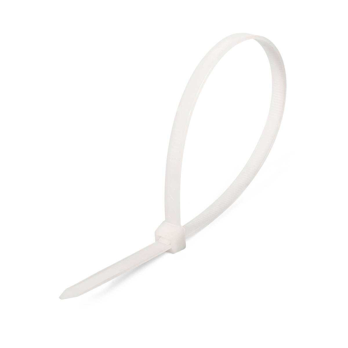 Стяжка нейлоновая КСС «NORD» 5х450 (бел) (100шт) (Fortisflex) (89935)