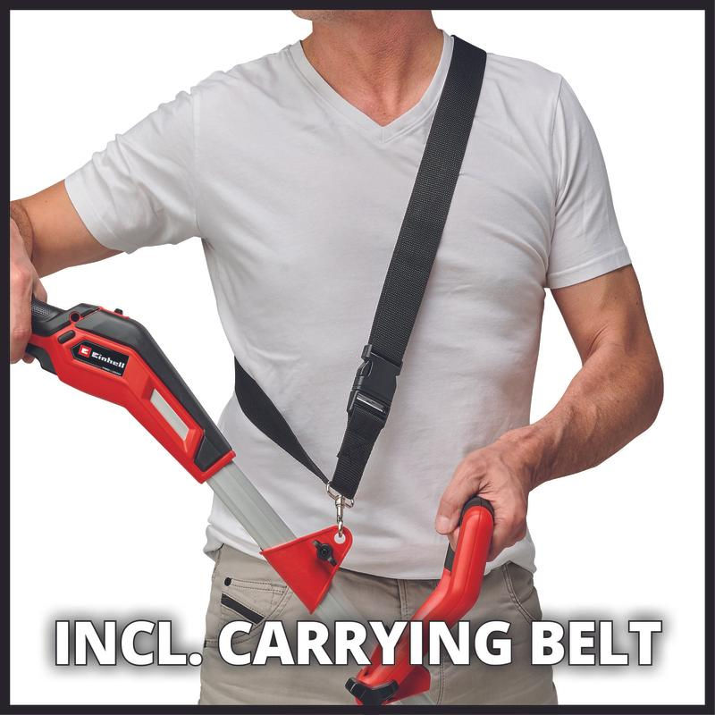 Триммер аккумуляторный Einhell PXC GE-CT 18/33 Li,18В,33см,2 скор,леска,изогн.рукоятка,без АКК и ЗУ (3411270)