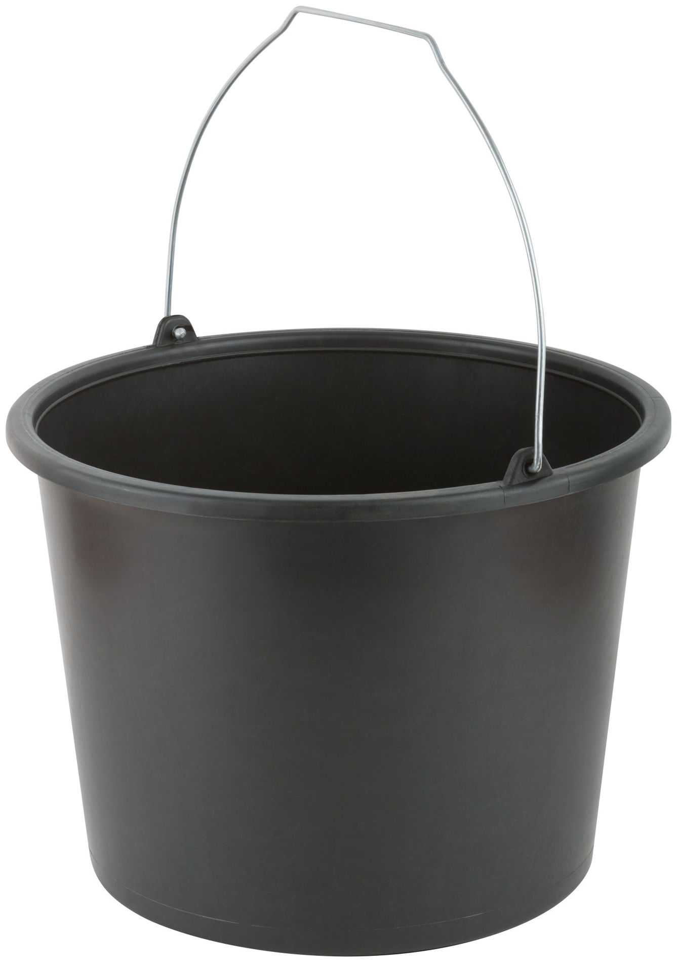 Ведро строительное пластиковое для перемешивания раствора, усиленные стенки 12 л (04090)