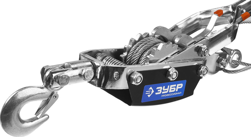 Лебёдка ручная рычажная 4 т, 3 м ЗУБР Профессионал 43105-4  