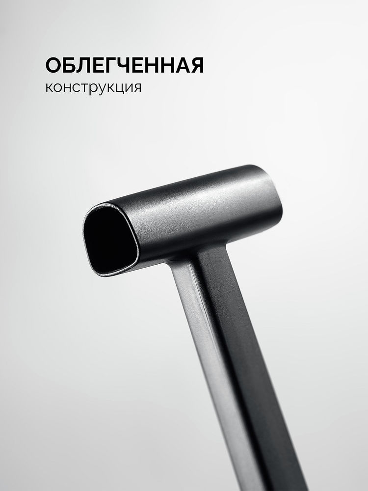 Снеговая лопата автомобильная монолитная ударопрочный пластик 690 мм ЗУБР БУРАН Профессионал 421851