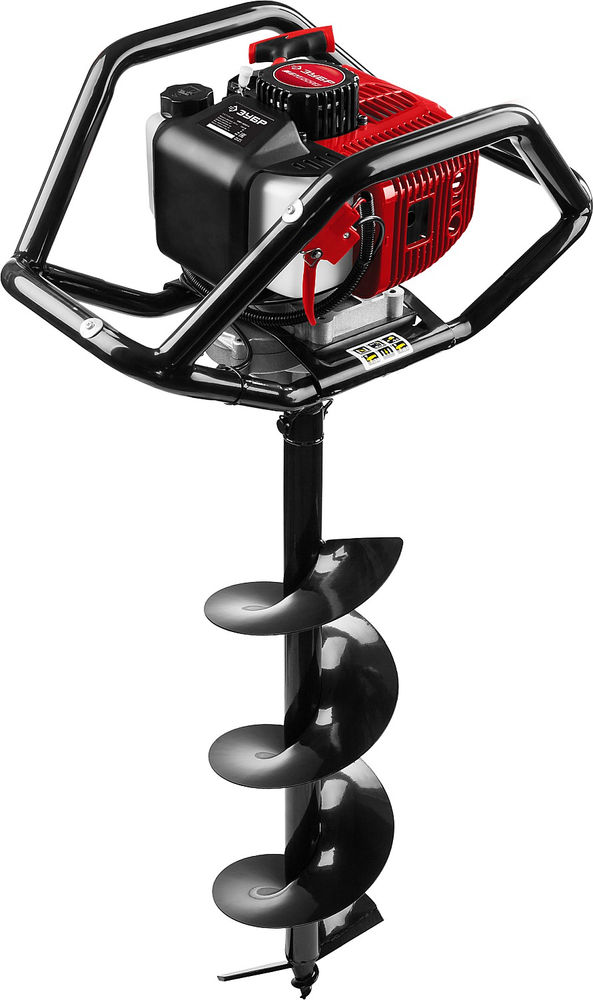 Мотобур (бензобур) d 60-250 мм 52 см? 2 оператор шнек в комплекте ЗУБР МБ2-250 Н