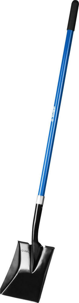 Лопата совковая прямоугольная 275 х 215 х 1500 мм, полотно 1.4 мм закалённое, фибергласовый черенок с резиновой ручкой ПРОФЕССИОНАЛ СТАРАТЕЛЬ ЗУБР 39549_z02