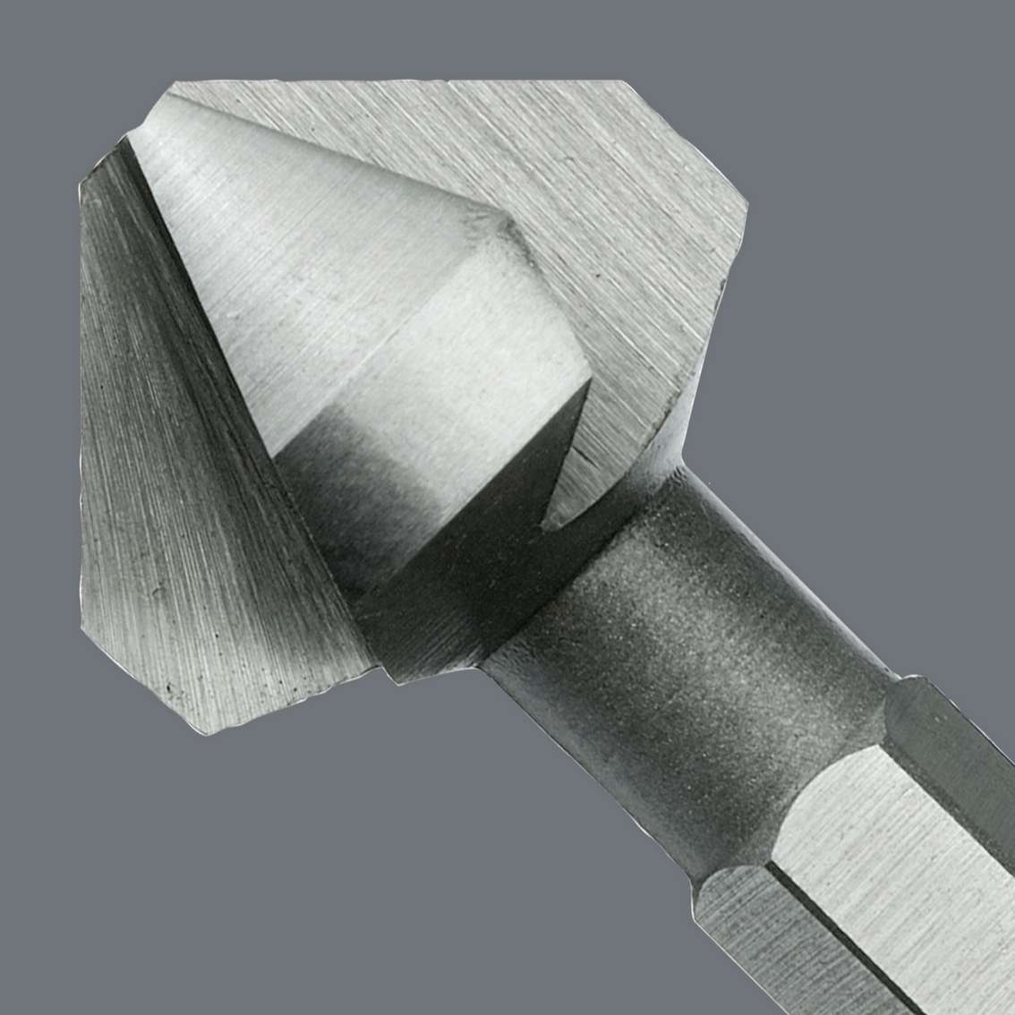 Бита-зенкер конический трёхканавочный 90° 12.40 x 35 мм 1/4 C6.3 серия 846/1 Wera WE-104633