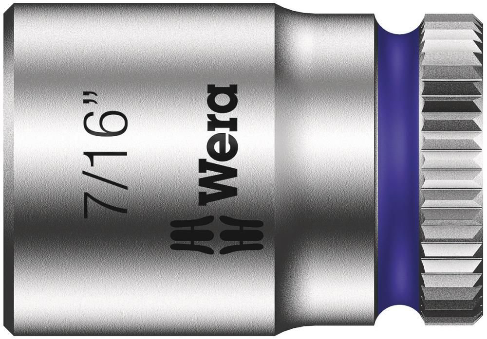 8790 HMA Zyklop Головка торцевая 6-гранная, 1/4, 7/16 x 23 мм (WE-003521)