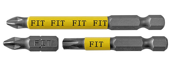 Биты кованые, сталь S2, односторонние 150 мм Т30, Профи 2 шт., блистер (57523)