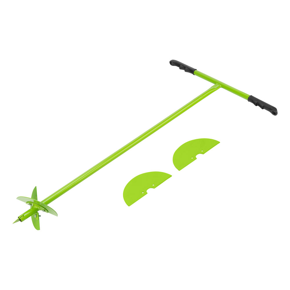 Бур лопастной со сменными ножами, 1000 мм, диаметр 150 мм, 200 мм, Сибртех (64448)