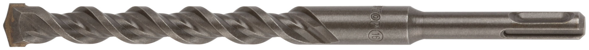 Бур по бетону CUTOP, Profi Plus - двойная спираль, три пылеотводящие кромки, 16 x 210 мм (49-16210)