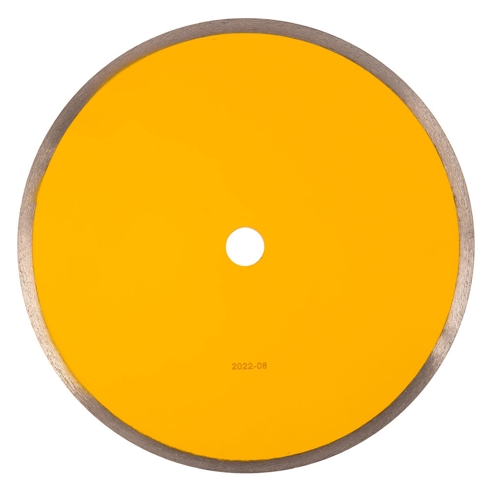 Диск алмазный сплошной, супертонкий, 300 х 25,4 мм, горячее прессование, мокрое резание Denzel (73164)