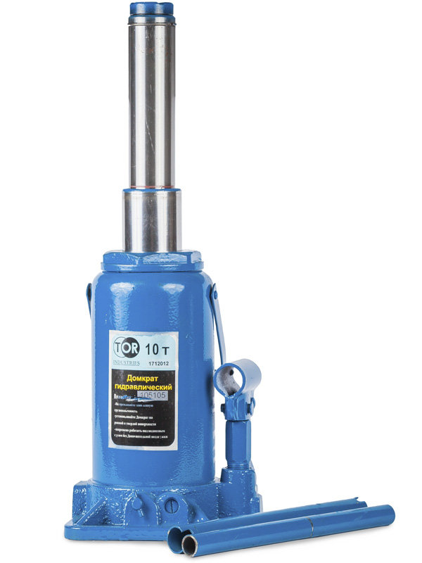 Домкрат гидравлический телескопический TOR ДГТ-8 г/п 8 т (2 уровня) (G) (1006107)