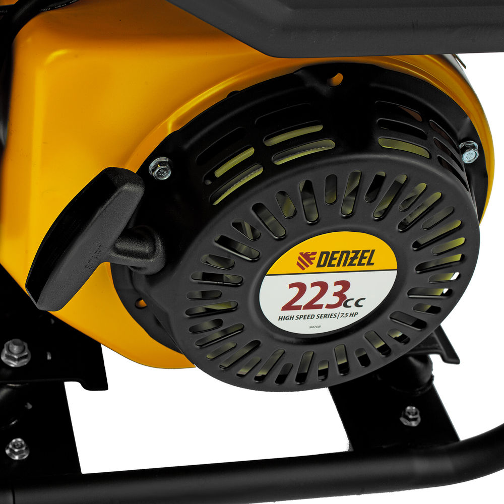 Генератор инверторный GK-3800iF, 3,8 кВт, 230 В, ручной старт DENZEL (94708)