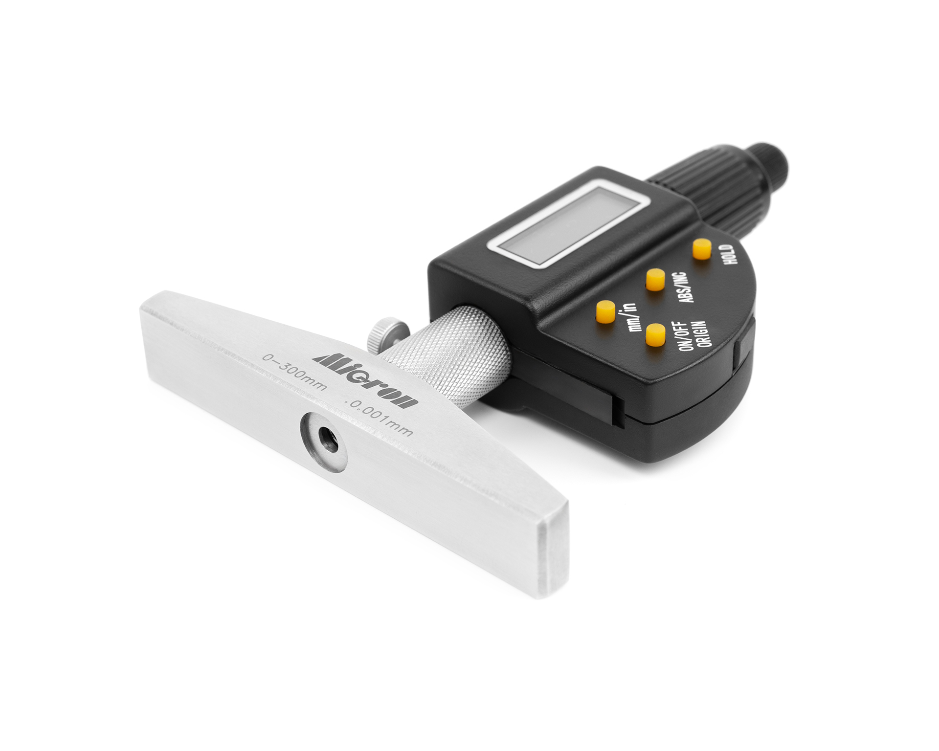 Глубиномер микрометрический цифровой ГМЦ-300 мм 0.001 электронный Микрон