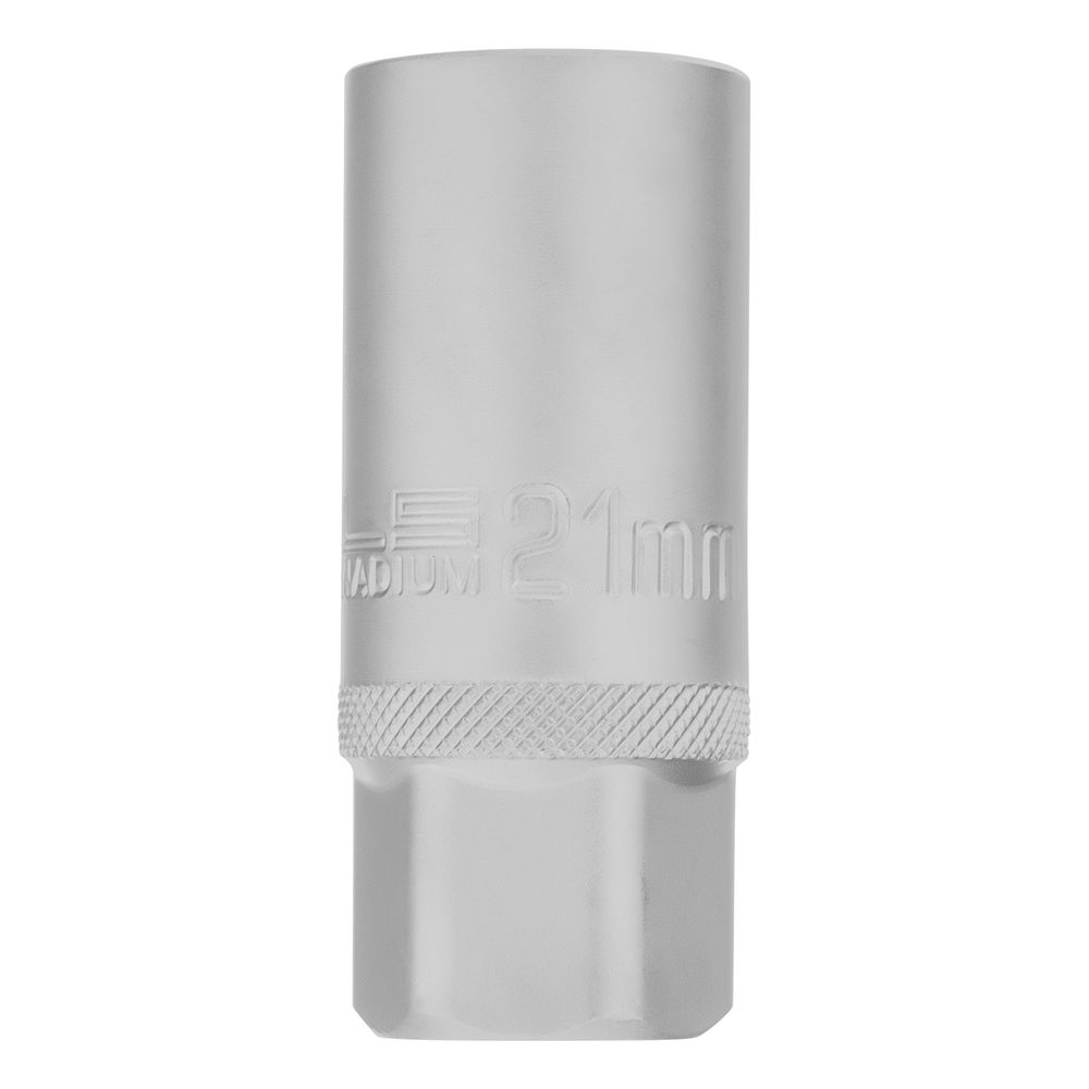 Головка торцевая свечная, двенадцатигранная, 21 мм, под квадрат 1/2 Stels