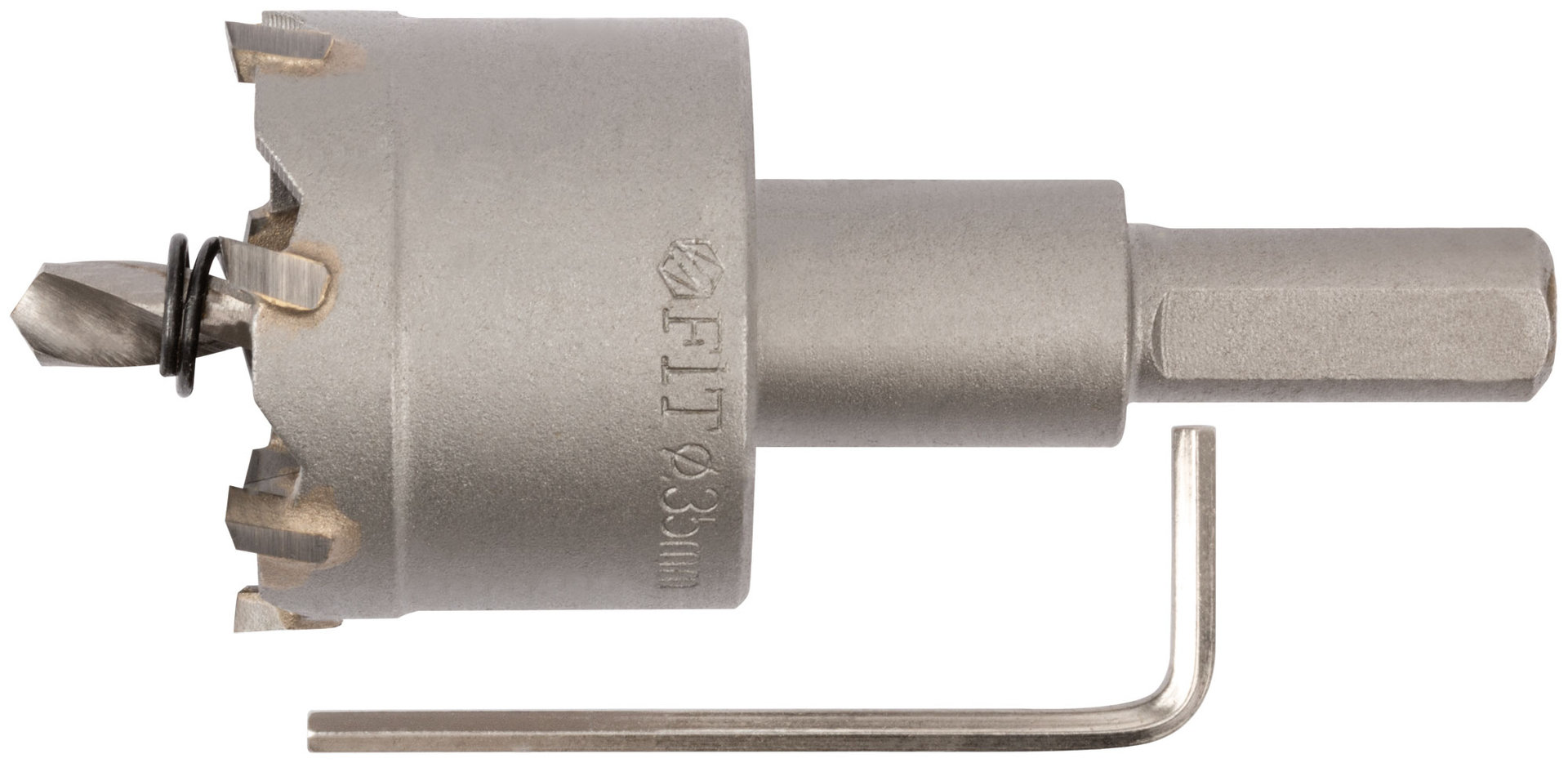 Коронка кольцевая с карбидными вставками Профи (для отверстий в нержавеющей стали) 35 мм (36835)