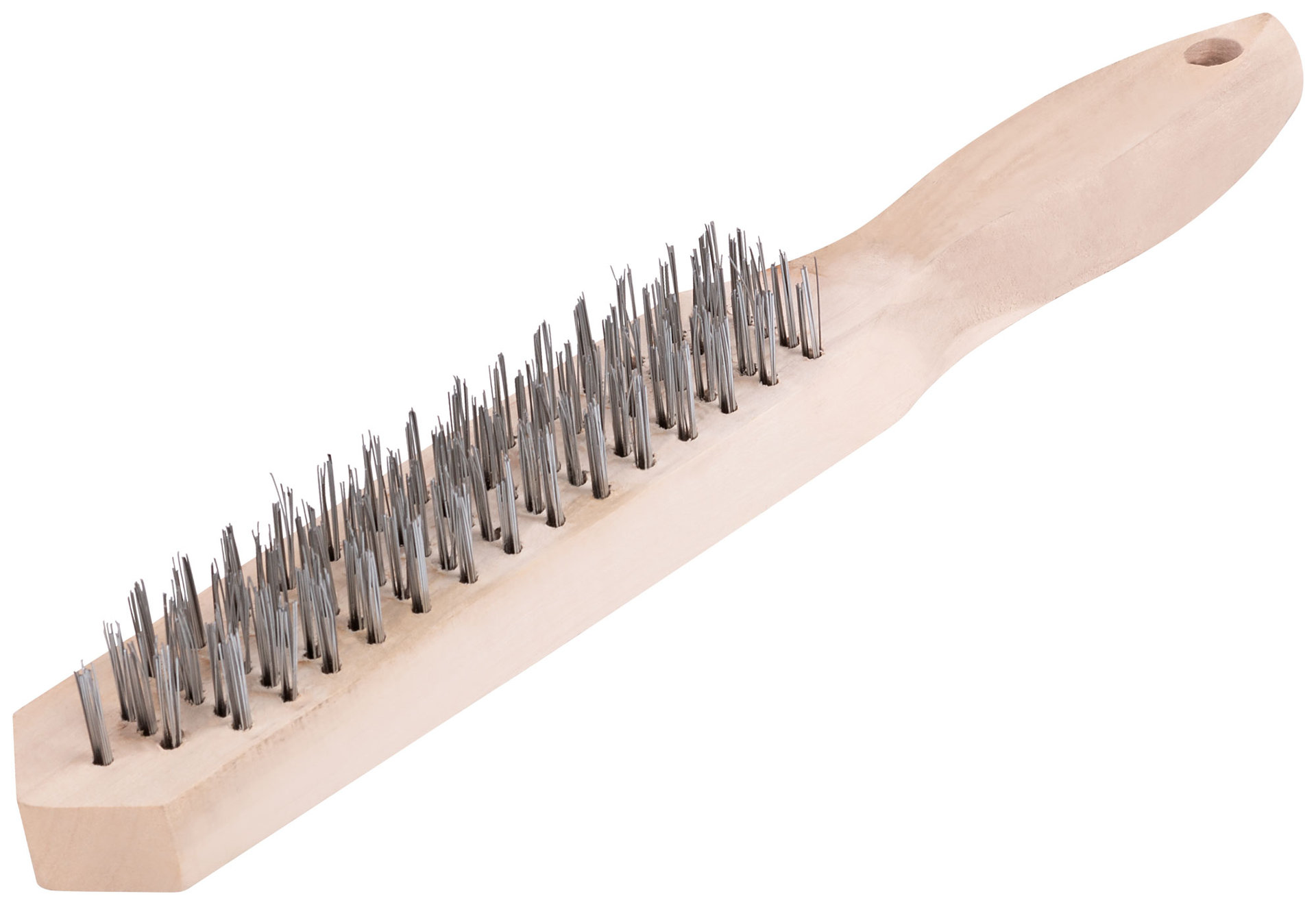 Корщетка с деревянной ручкой 5-ти рядная (38401)