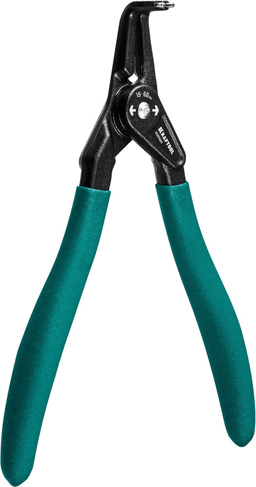 Съемник стопорных колец 180 мм, изогнутые губки, внешний KRAFTOOL 22812-4