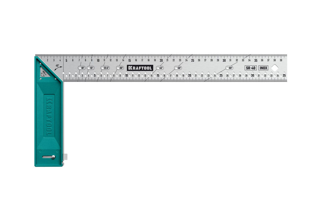 Высокоточный разметочный столярный угольник SR-40, 400 мм KRAFTOOL 3449-40