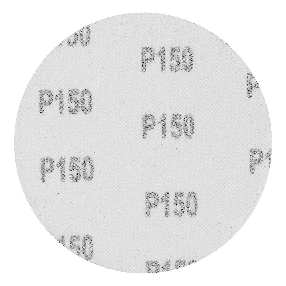 Круг абразивный на ворсовой подложке под липучку, P 150, 125 мм, 10 шт Matrix (73860)