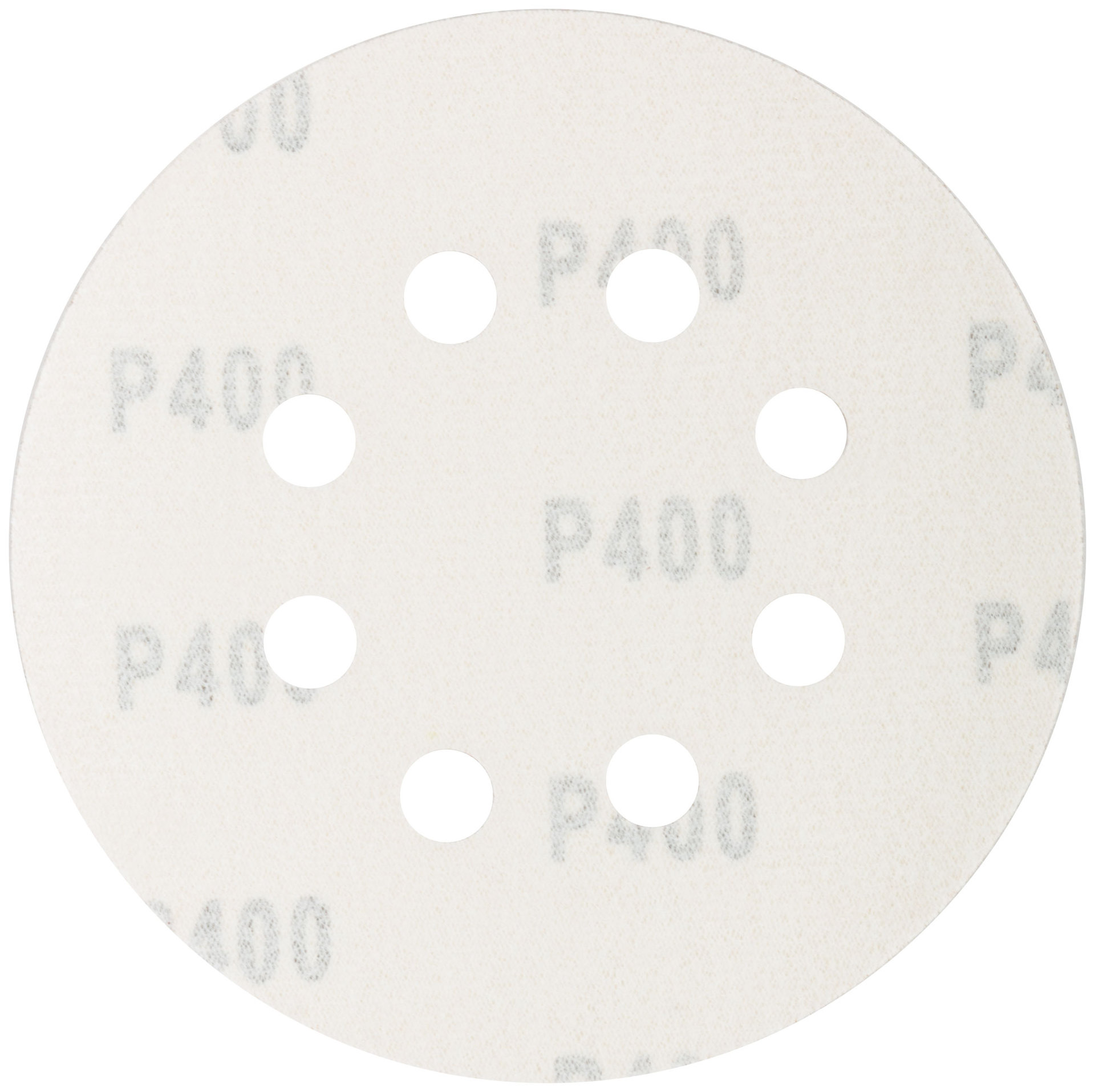 Круги абразивные шлифовальные перфорированные на ворсовой основе под липучку (Р400, 125 мм, 5шт.), CUTOP Profi (85-627)