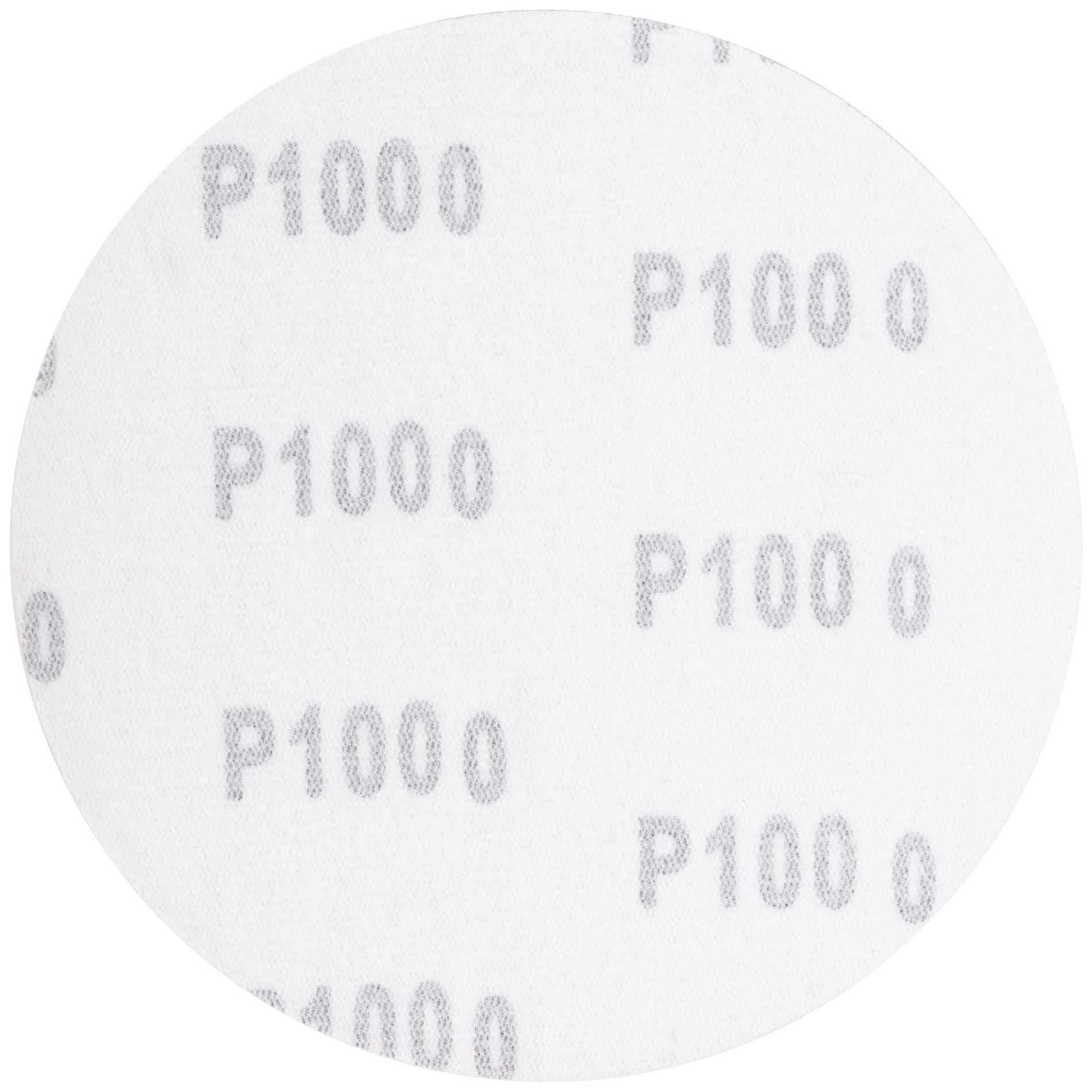 Круги шлифовальные сплошные (липучка), алюминий-оксидные, 125 мм, 5 шт. Р 1000 (39819М)