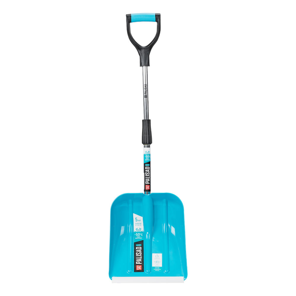 Лопата для уборки снега пластиковая Luxe, 270 х 310 х 760 - 960 мм, телескопический черенок, Palisad (615005)