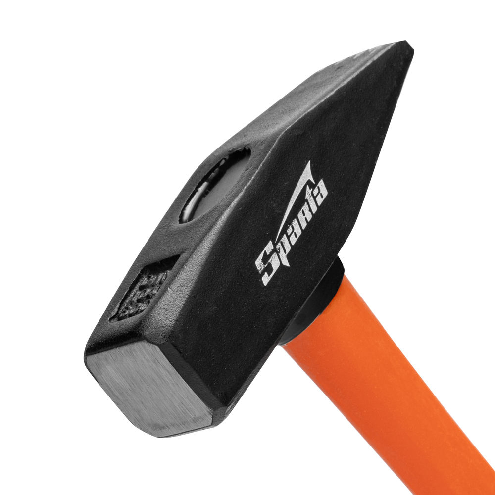 Молоток слесарный, 600 г, фибергласовая обрезиненная рукоятка Sparta (10376)