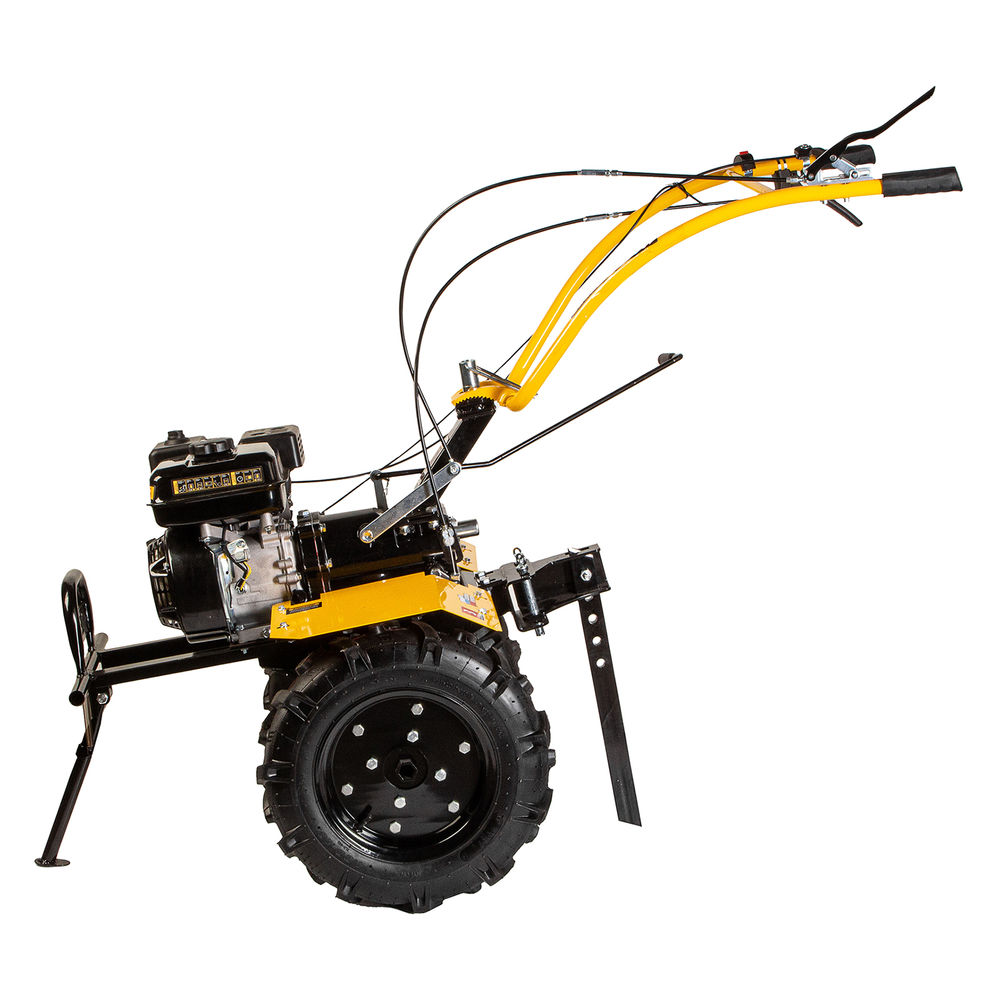 Мотоблок DPT-270X, 7 л.с, дисковое сцепление, ширина 90 см, глубина 35 см, фрез 3 х 4, ВОМ, передачи 2В/1Н Denzel (56403)