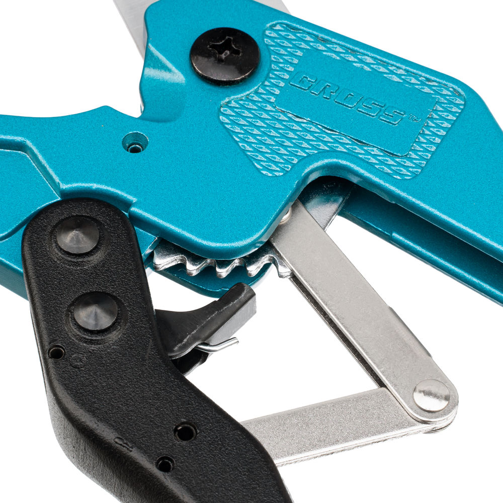 Ножницы для резки изделий из ПВХ, универсальные, D 42 мм, порошковое покрытие рукояток Gross (78424)