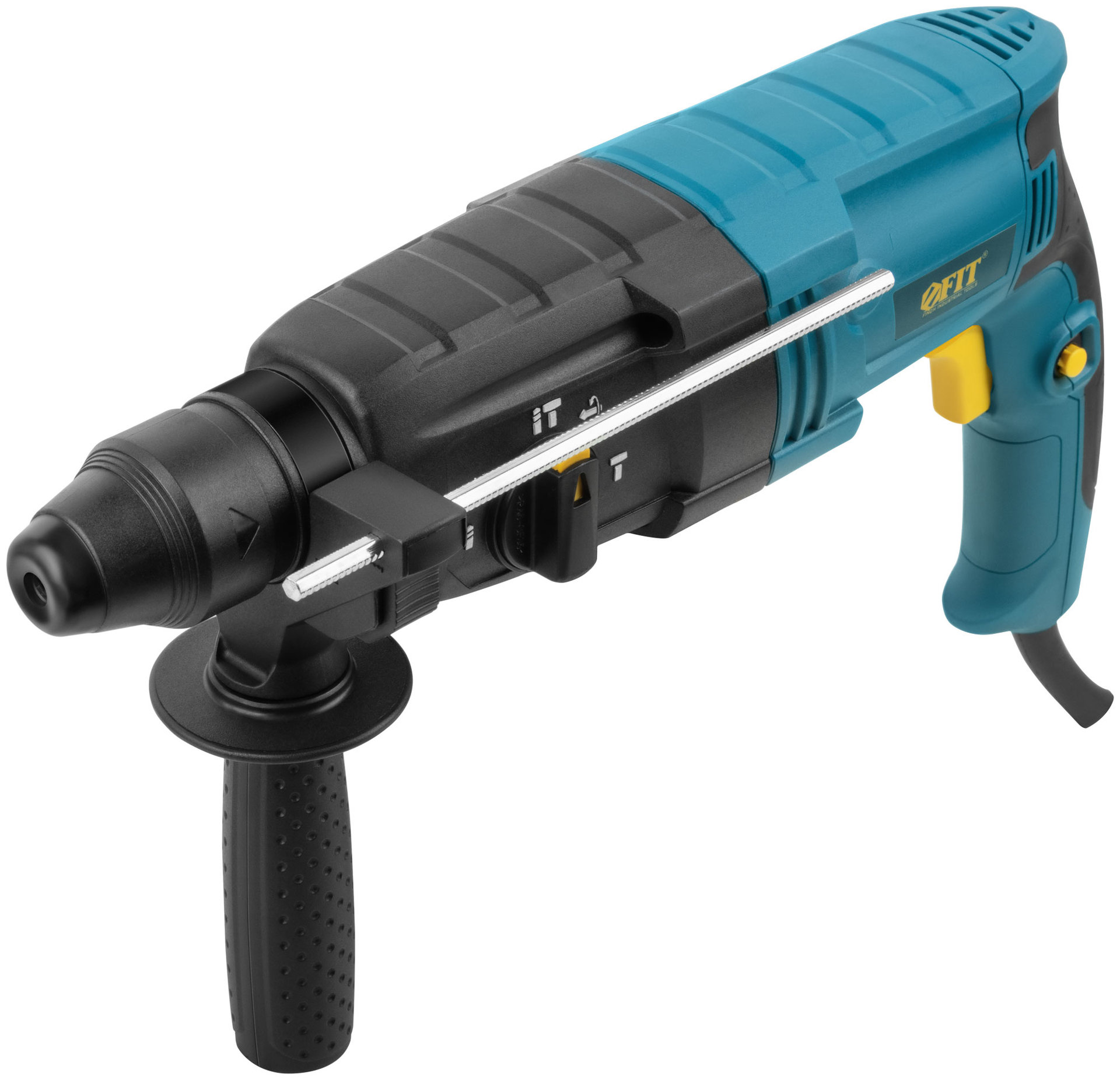 Перфоратор монтажный 900 Вт; 0-1150 об/мин; 0-5100 уд/мин; 3,3 Дж; 3 реж.; SDS-PLUS; реверс; 3,3 кг; кейс (80109)