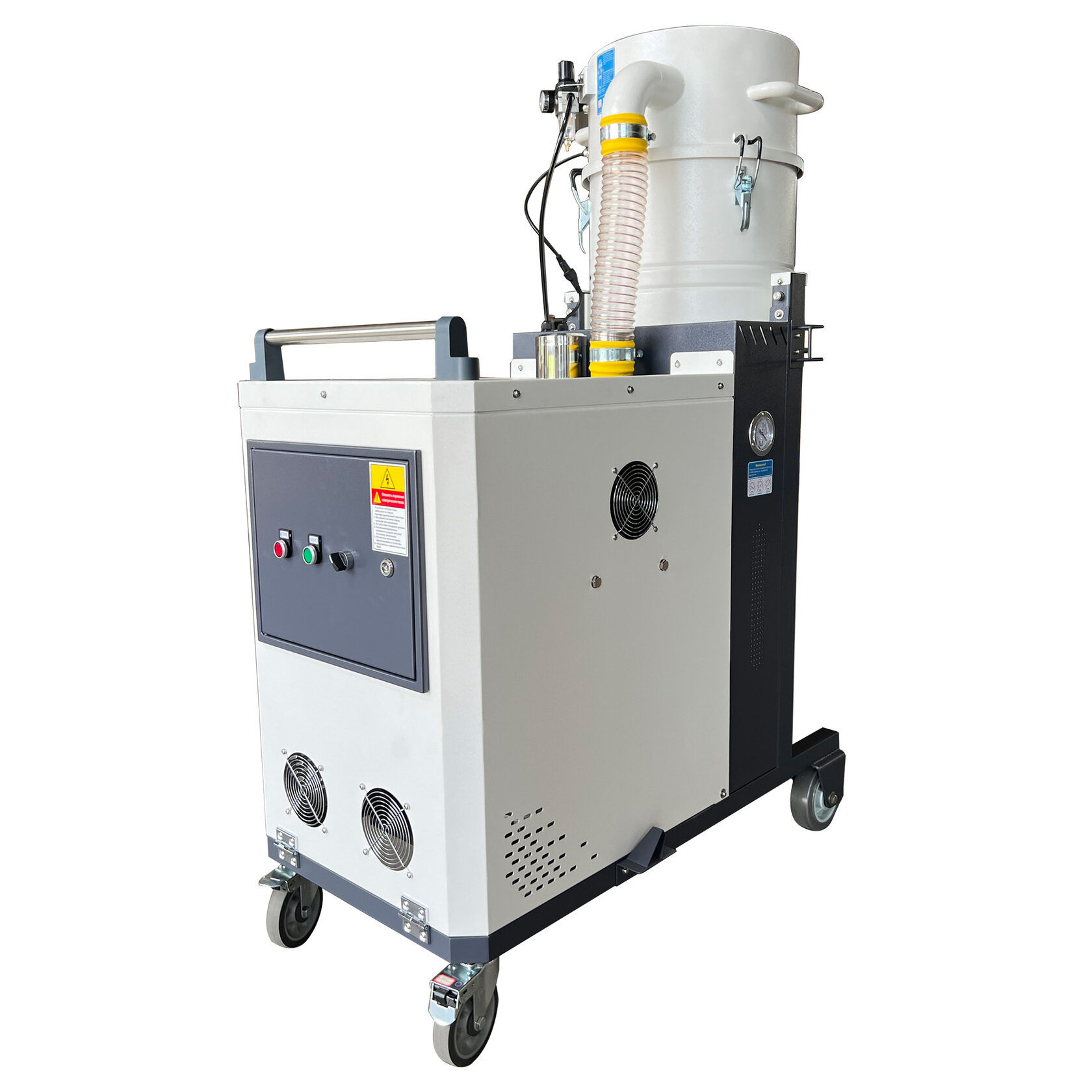 Пылесос промышленный EVOline IVC 10 3,0 кВт 380 В для сбора большого количества пыли (Longopac bag)