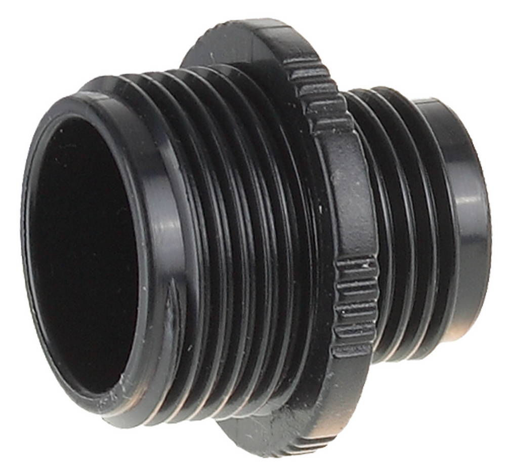 Переходник внешняя резьба 1/2 - внешняя резьба 3/4, из ударопрочного пластика ORIGINAL RACO 4250-55292C