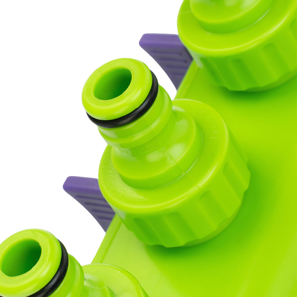 Разветвитель четырехканальный 1/2-3/4, регулируемый Palisad (66425)