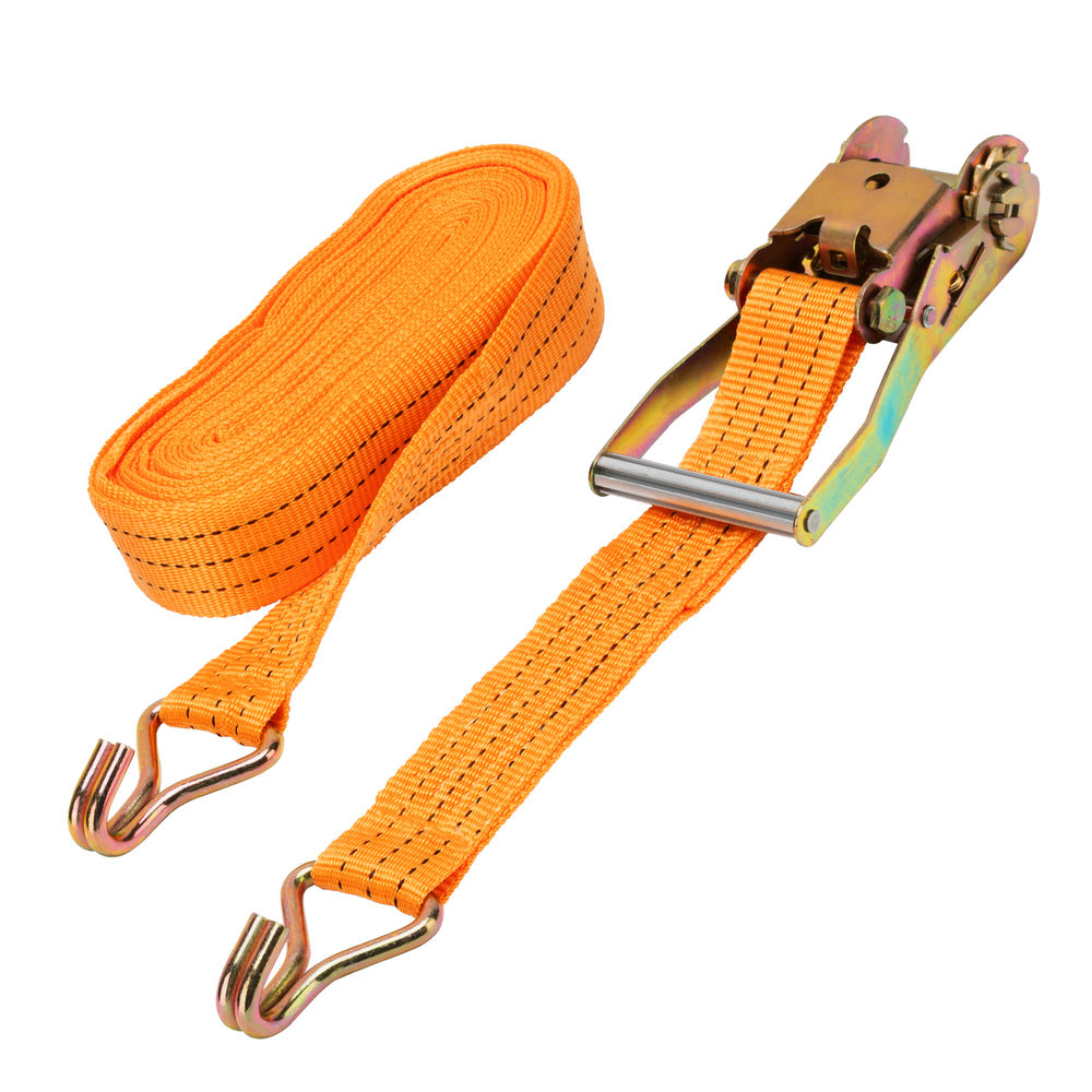 Ремень багажный с крюками, 0.05 х 12 м, с храповым механизмом Stels (54388)