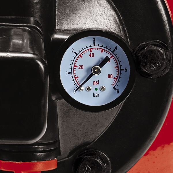 Станция насосная Einhell GC-WW 1045 N, 1050Вт,4.8бар,4500л/час,20л,манометр,индикатор заполнения (4173520)