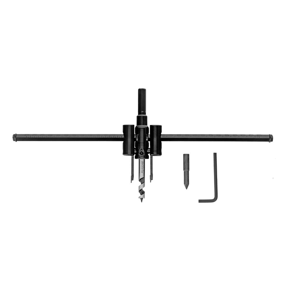 Сверло по дереву регулируемое Балеринка, 30-300 мм (704930)