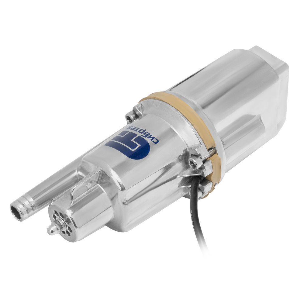 Вибрационный насос СВН300-25, верхний забор, 300 Вт, напор 75 м, 1200 л/ч, кабель 25 м Сибртех (99303)