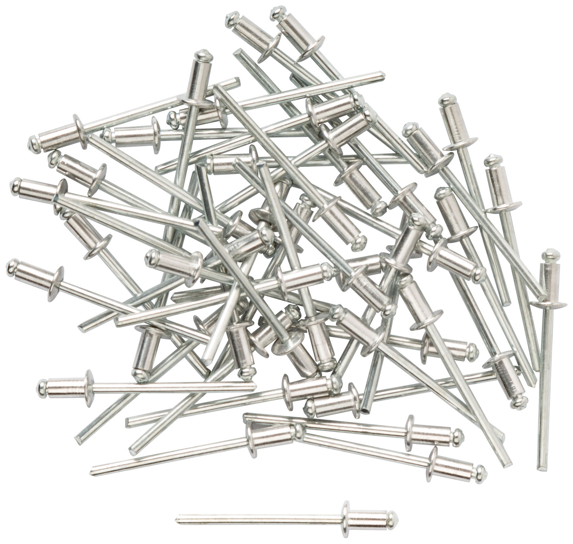 Заклепки мелкая фасовка, 50 шт., 3.2 х 6 мм (23716)