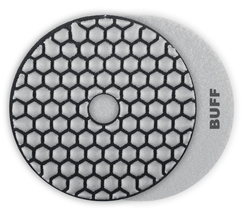 Круг алмазный гибкий шлифовальный АГШК 100 мм, №10000, сухое шлифование ЗУБР Профессионал 29868-10000