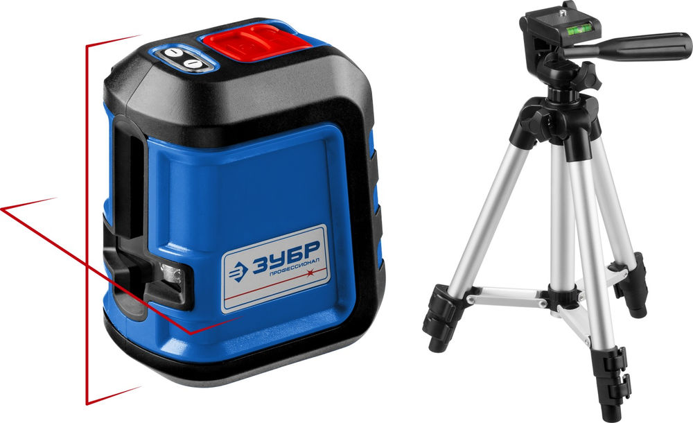 Лазерный нивелир Крест 15, 15 м ЗУБР Профессионал 34902-3_z01